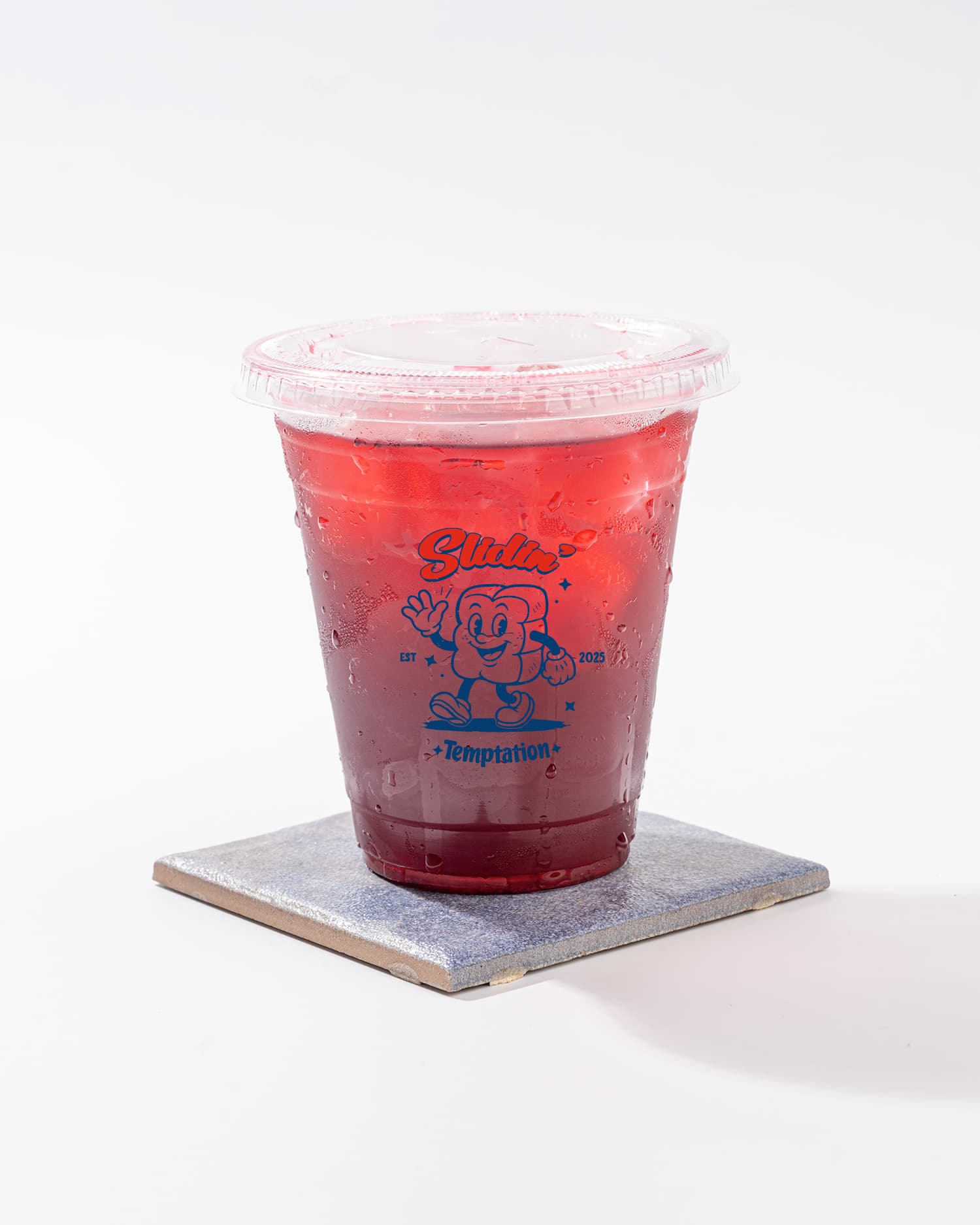 Hibiscus Strawberry Iced Tea