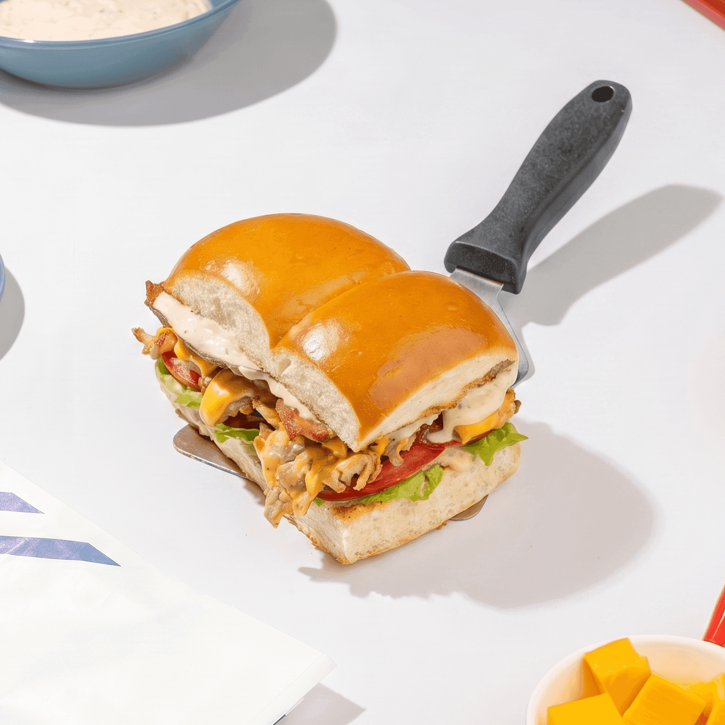 BLT Chicken Sliders